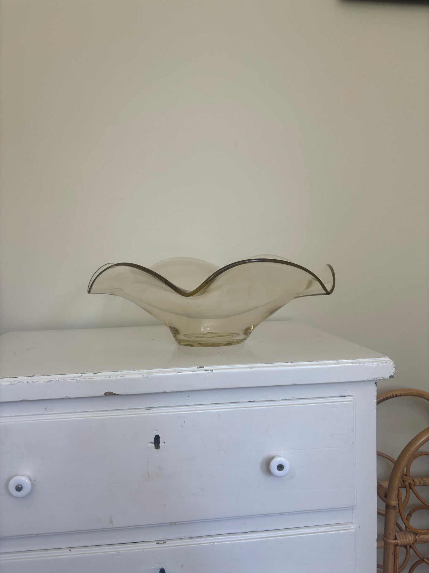 Stor smuk Glasskål
