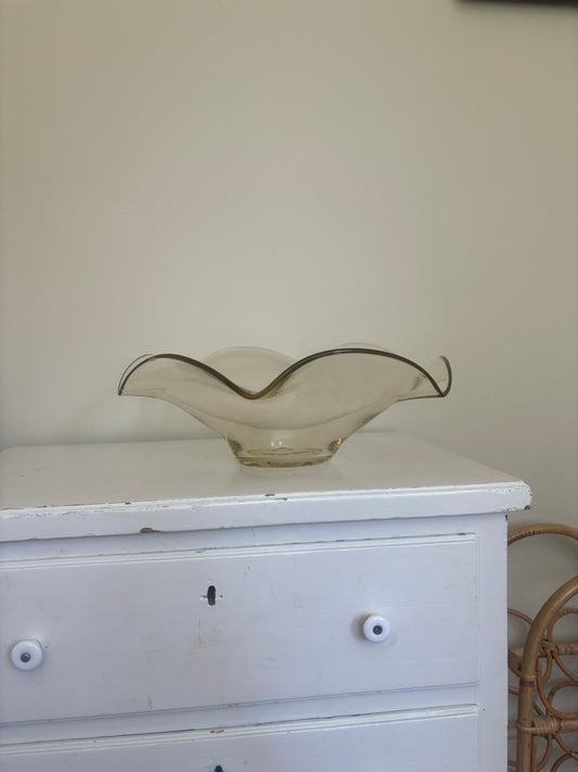Stor smuk Glasskål