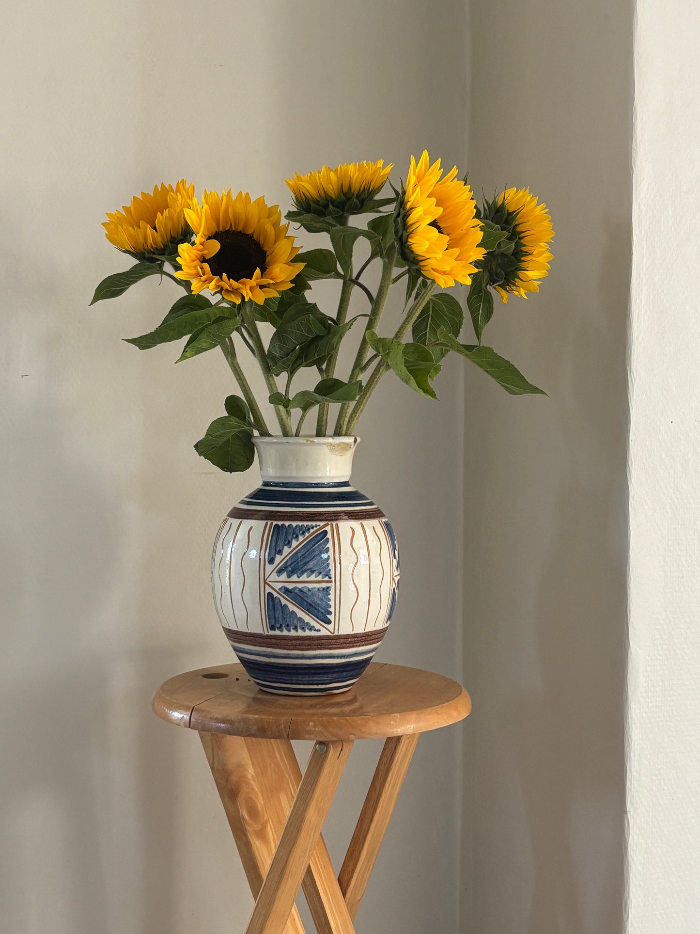 Stor smuk keramik vase
