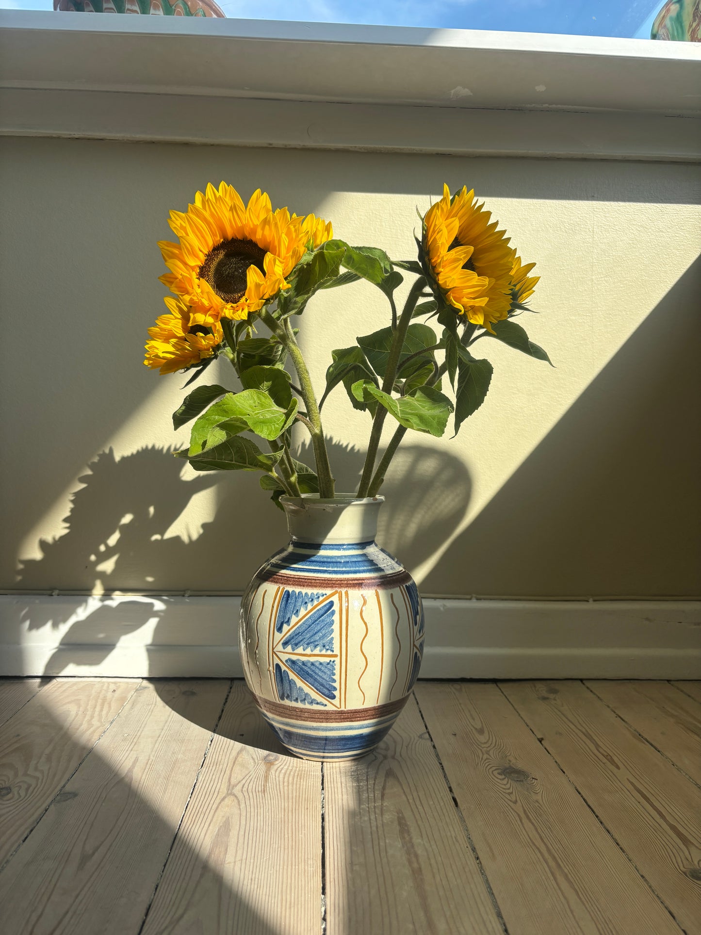 Stor smuk keramik vase