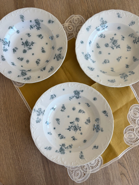 Dybe engelske tallerkner