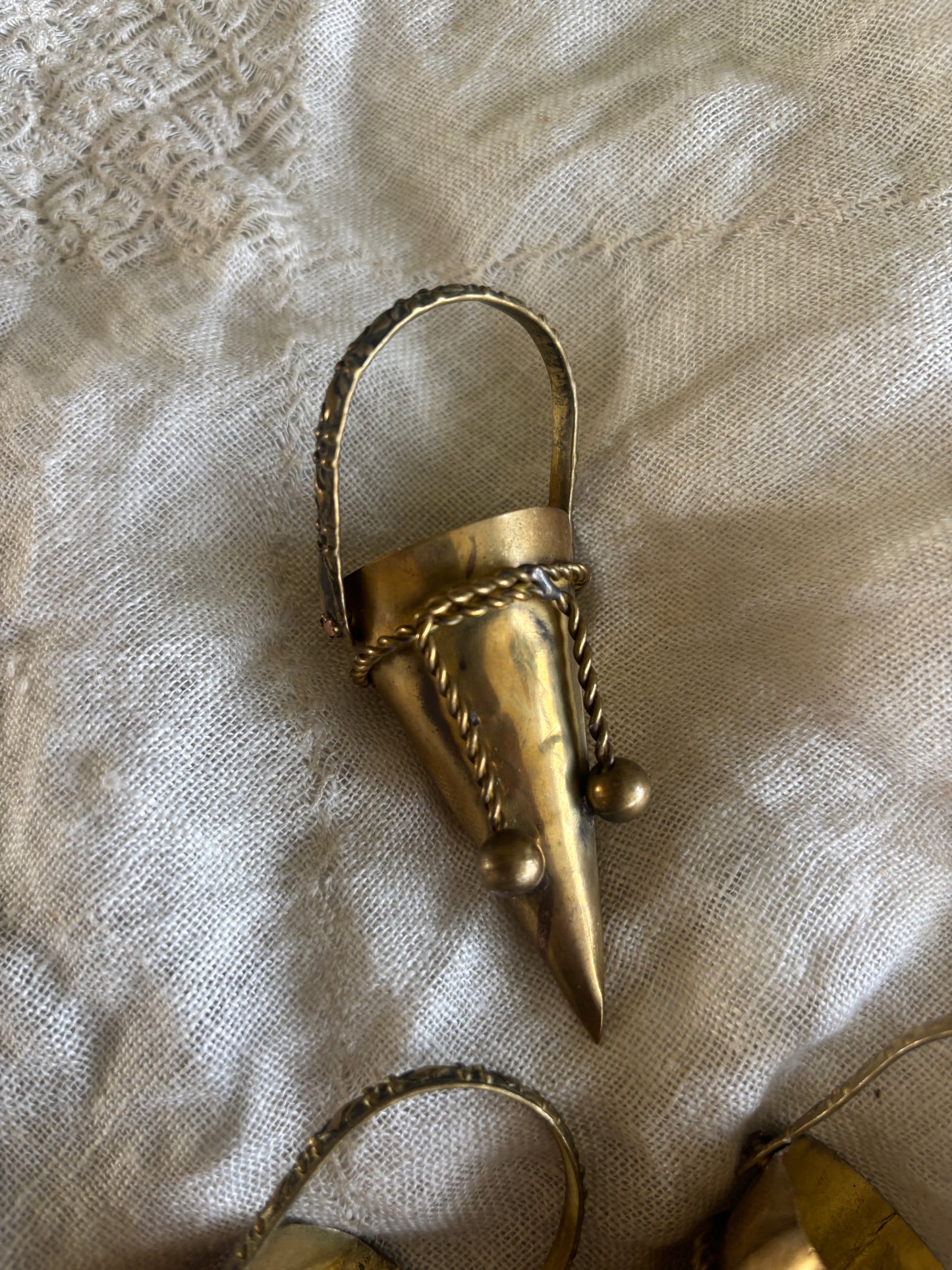 Små messing ophæng