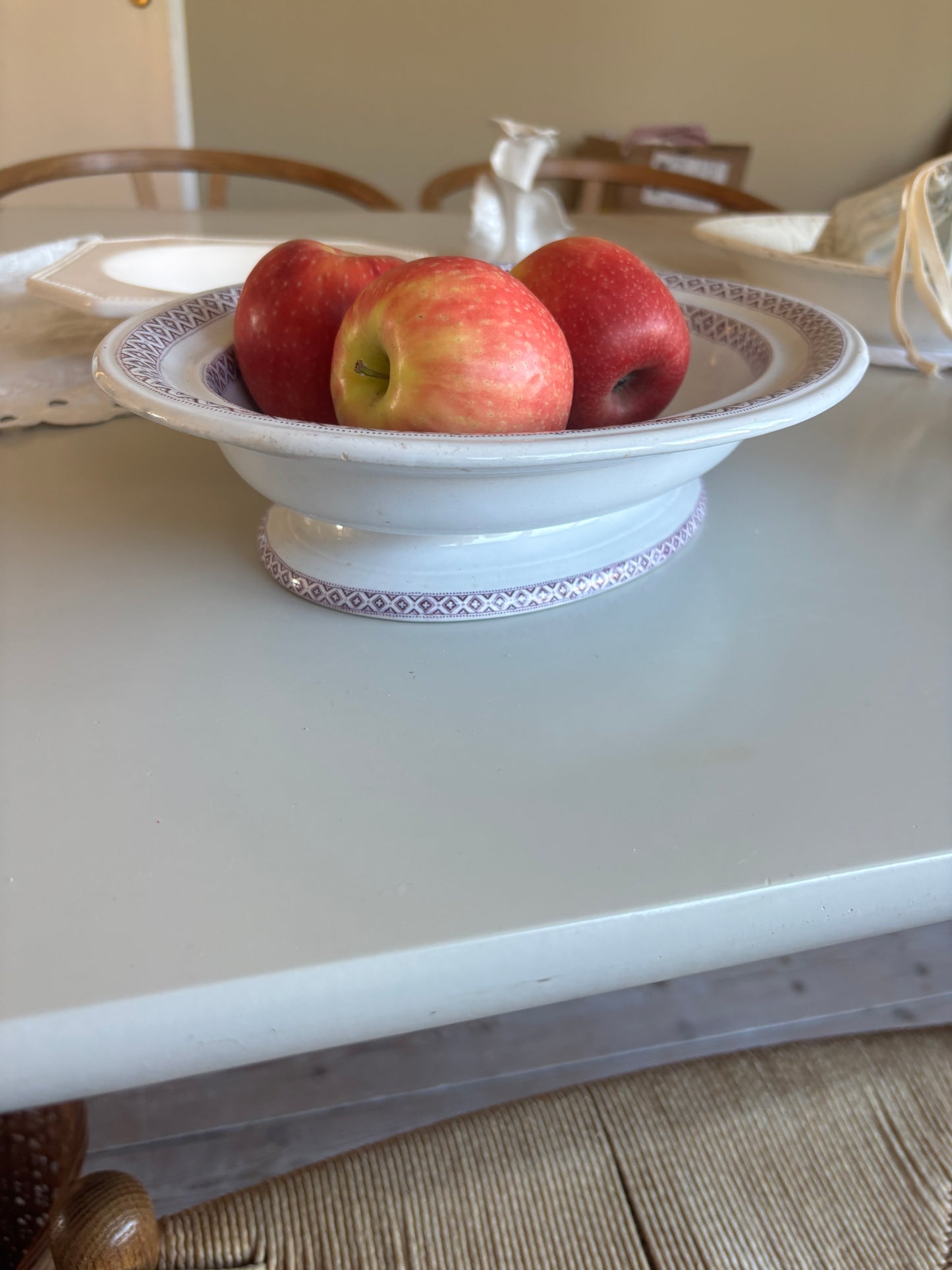 Opsats med lilla motiv