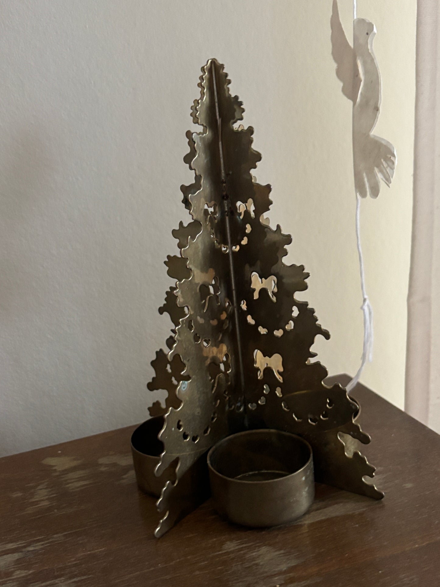 Messing stage, juletræ