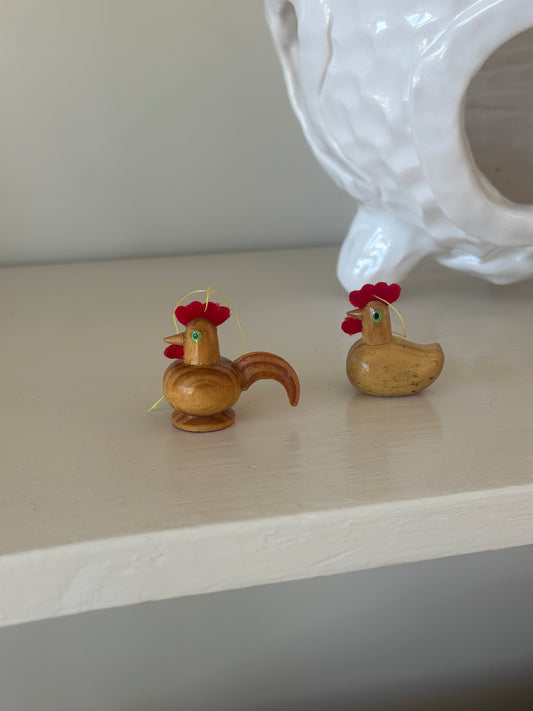 Små påske ophæng i træ