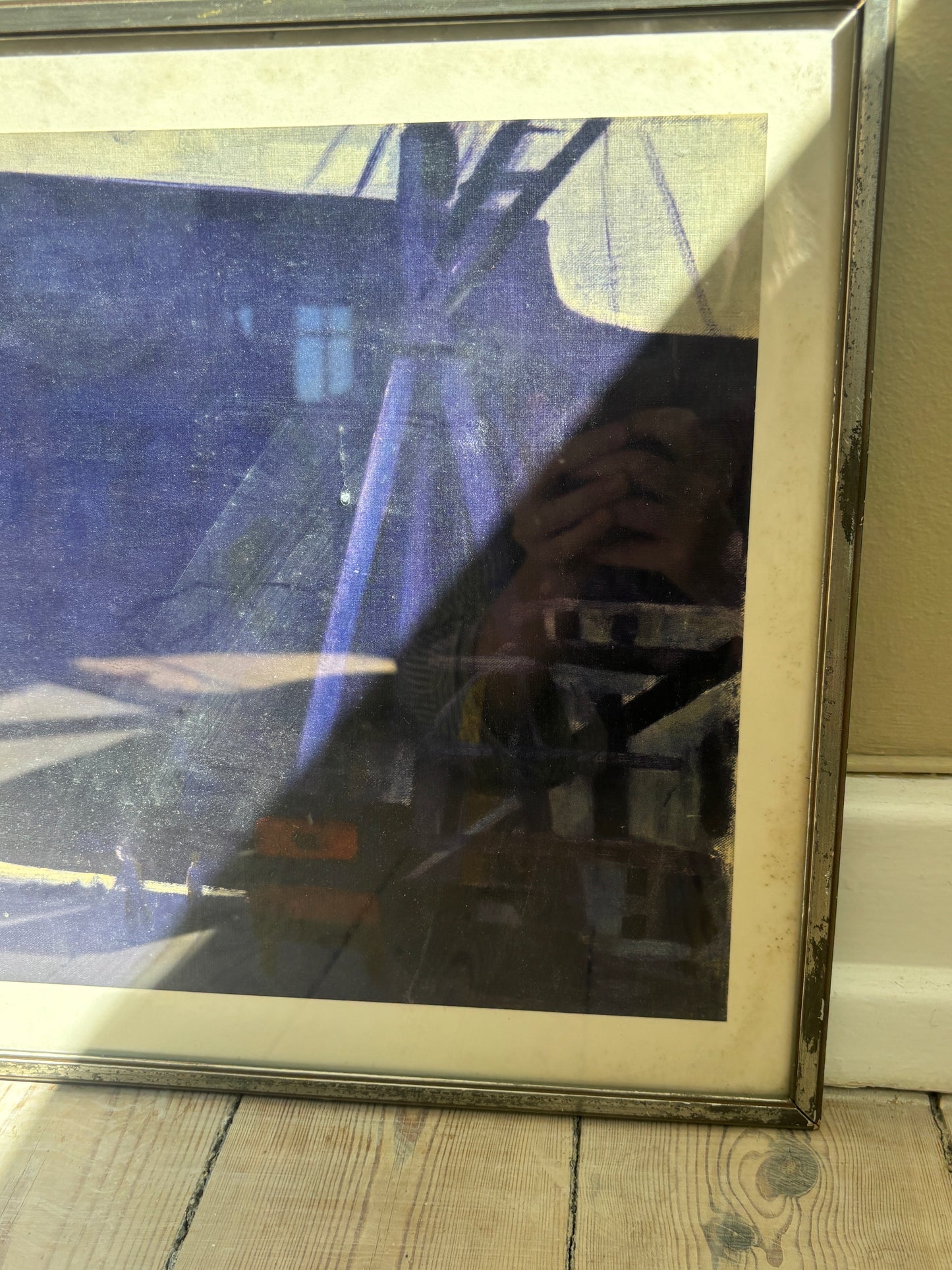 Billede i vintage ramme