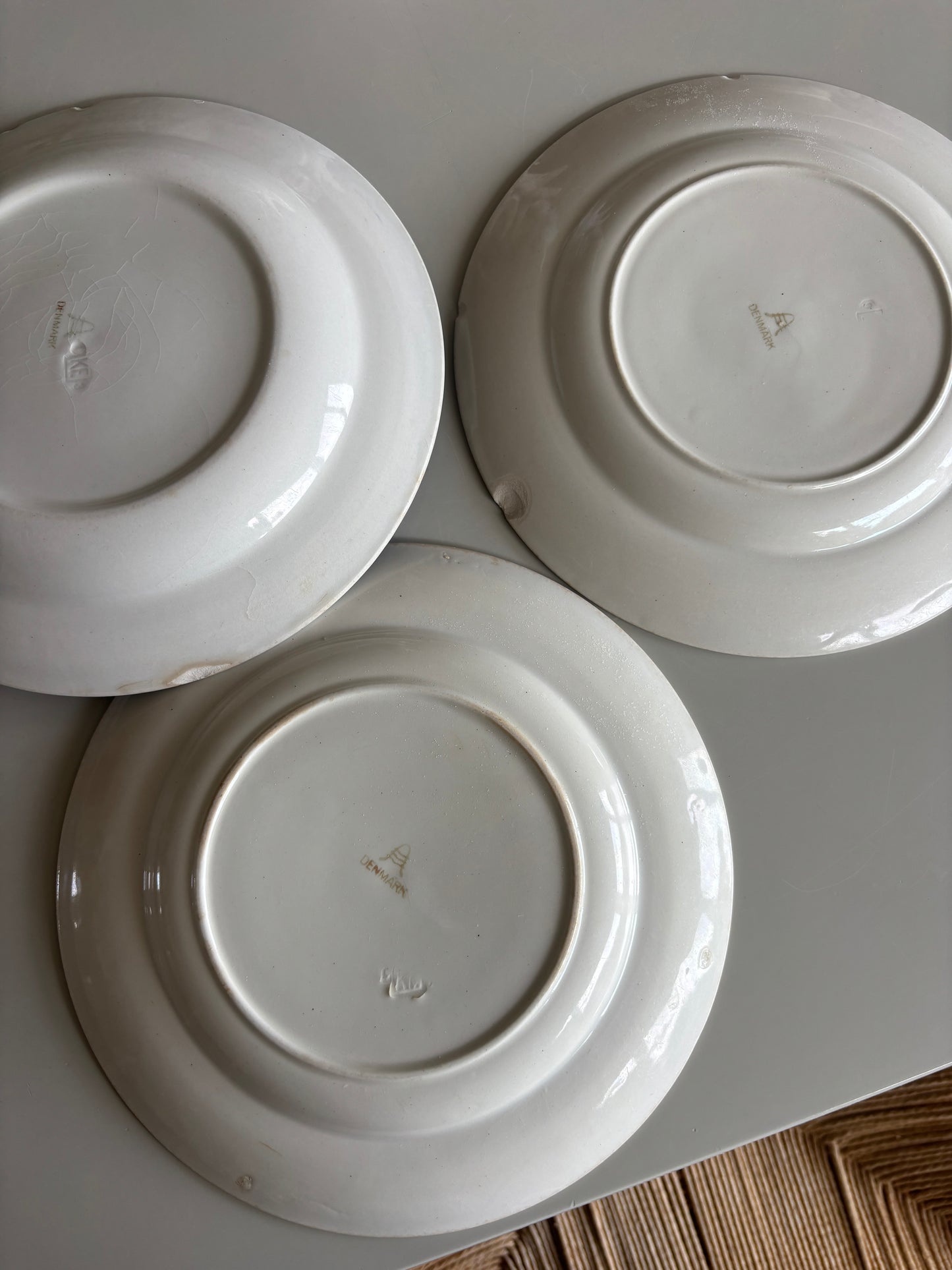 Aluminia frokost tallerkner