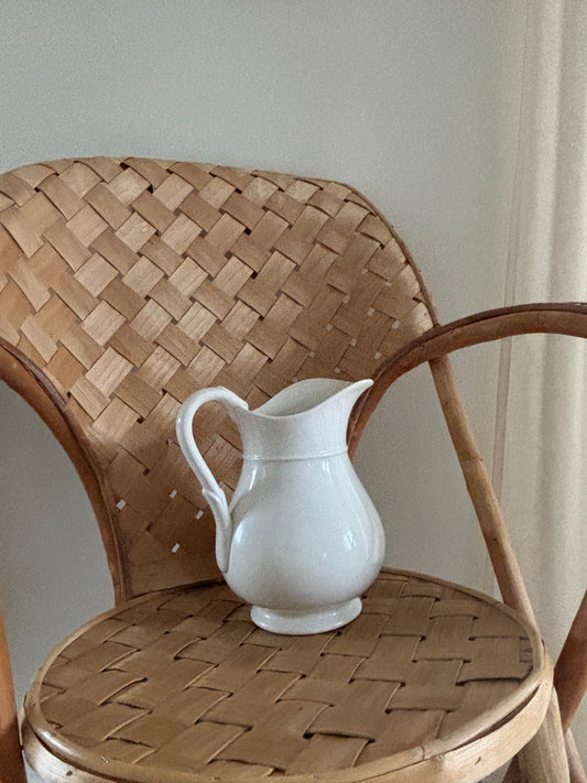 Smuk gammel Aluminia kande