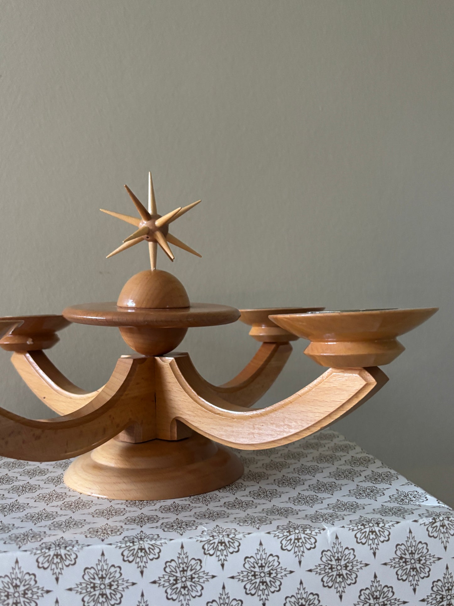 Smuk tysk adventsstage