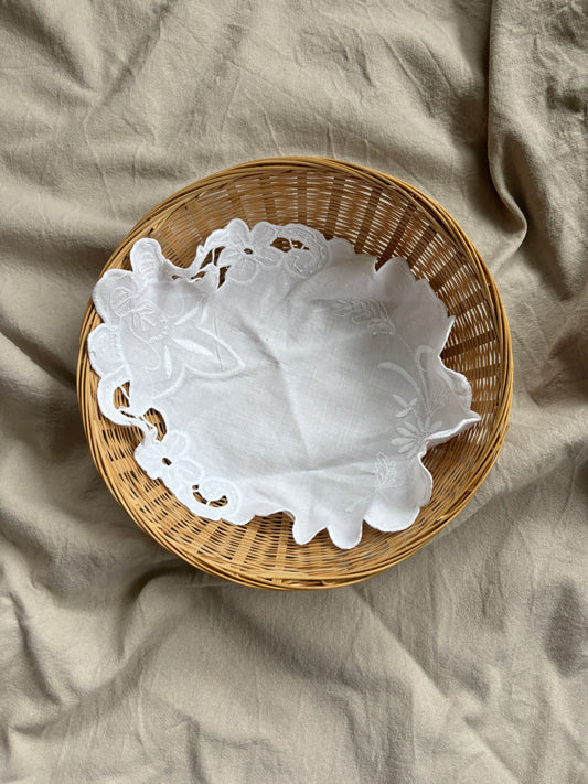 Rund brødkurv