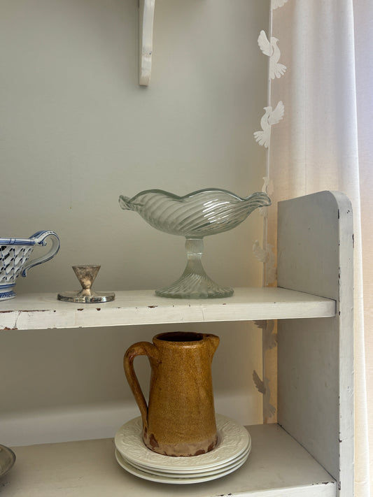 Glas opsats med swirl