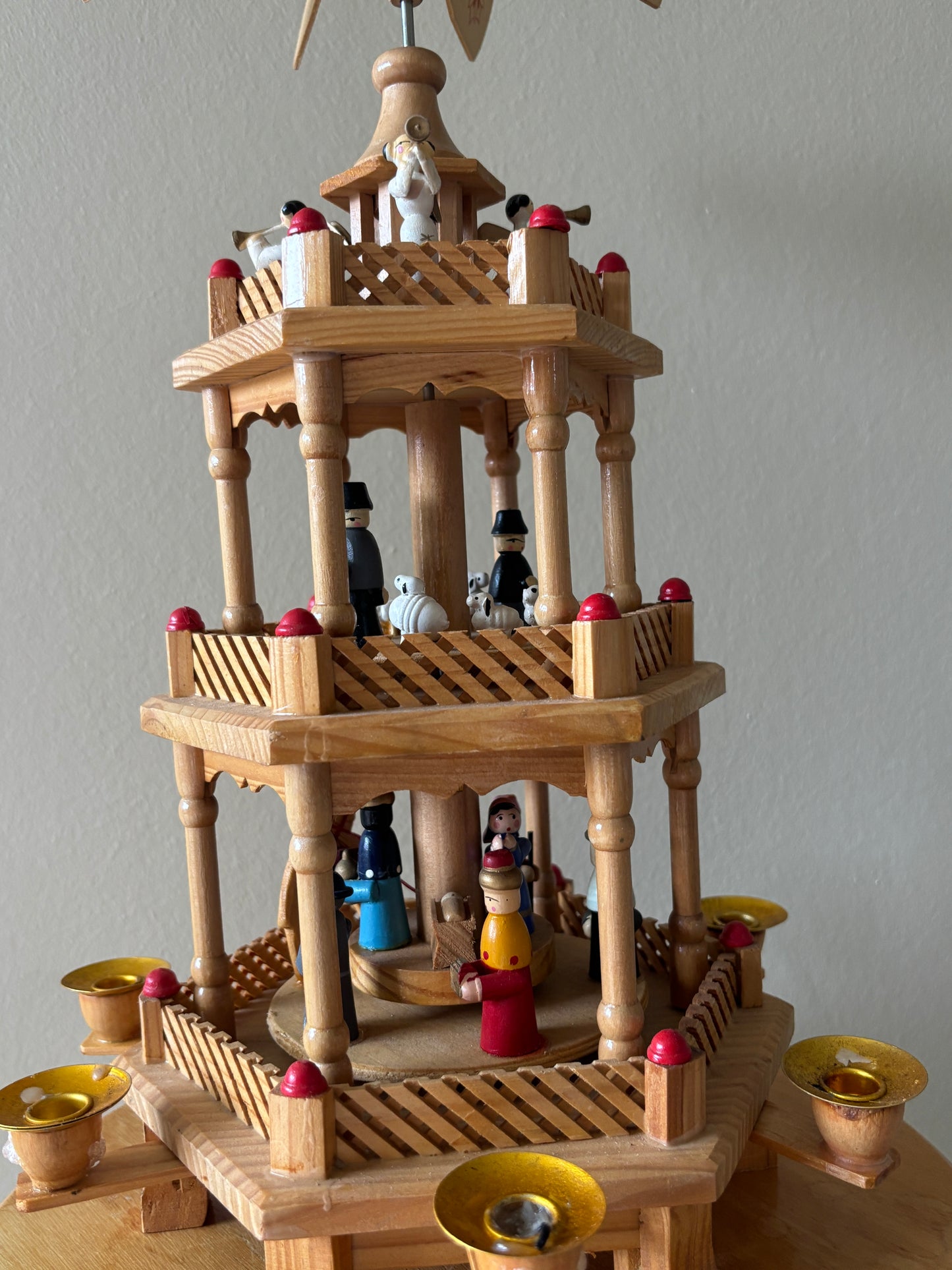 Tysk julespil i træ