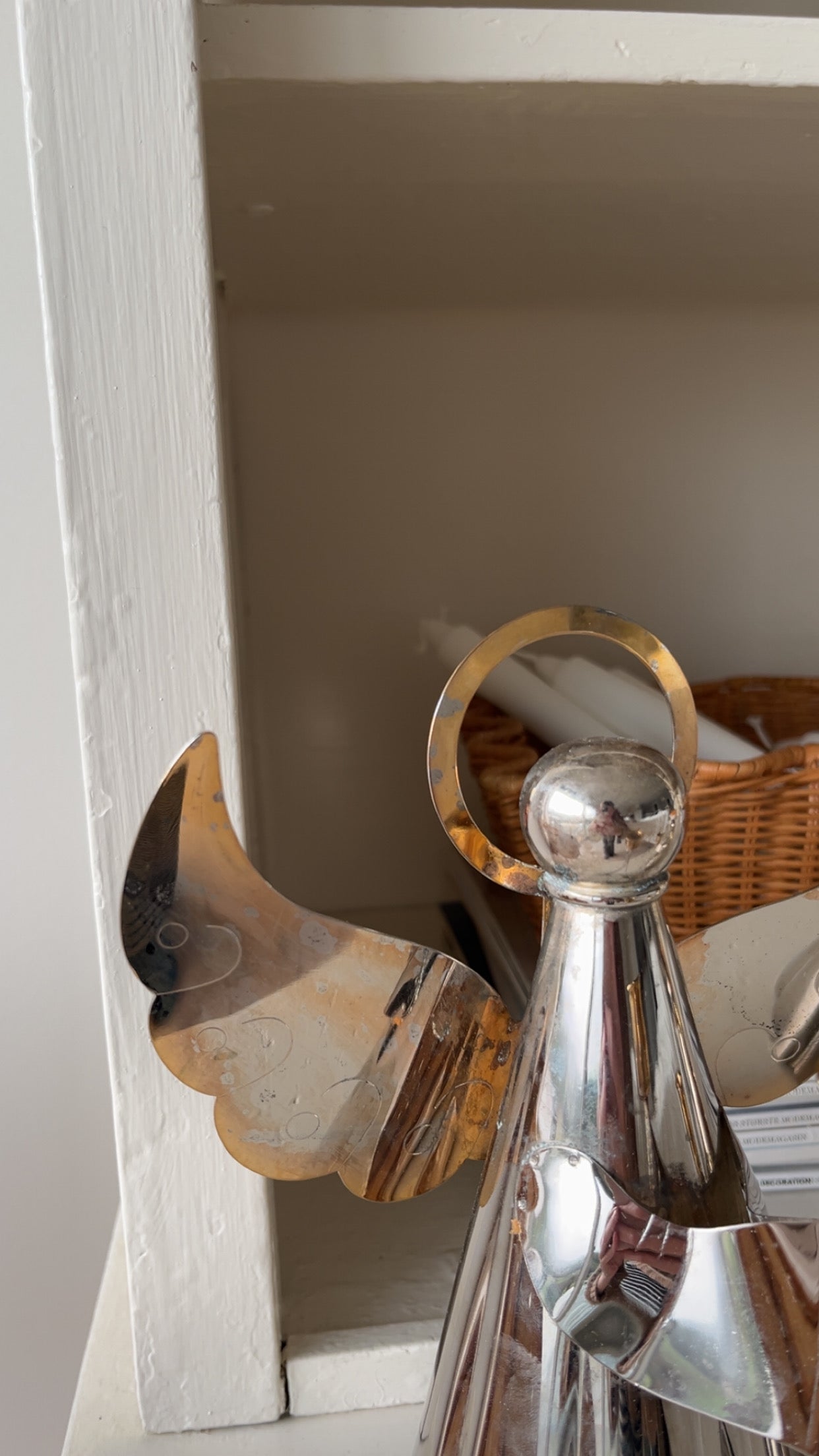 Juleengle lysestager