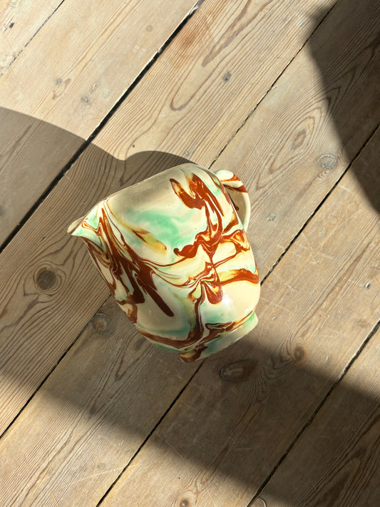 Smuk gammel keramik kande