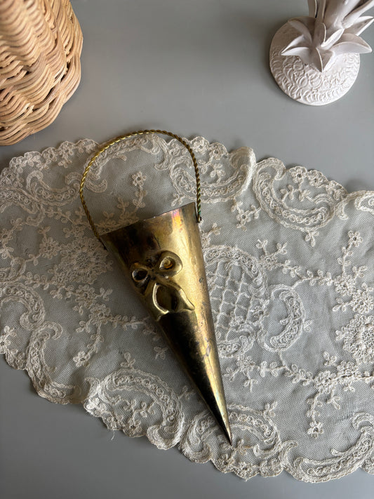 Stor fint messing kræmmerhus