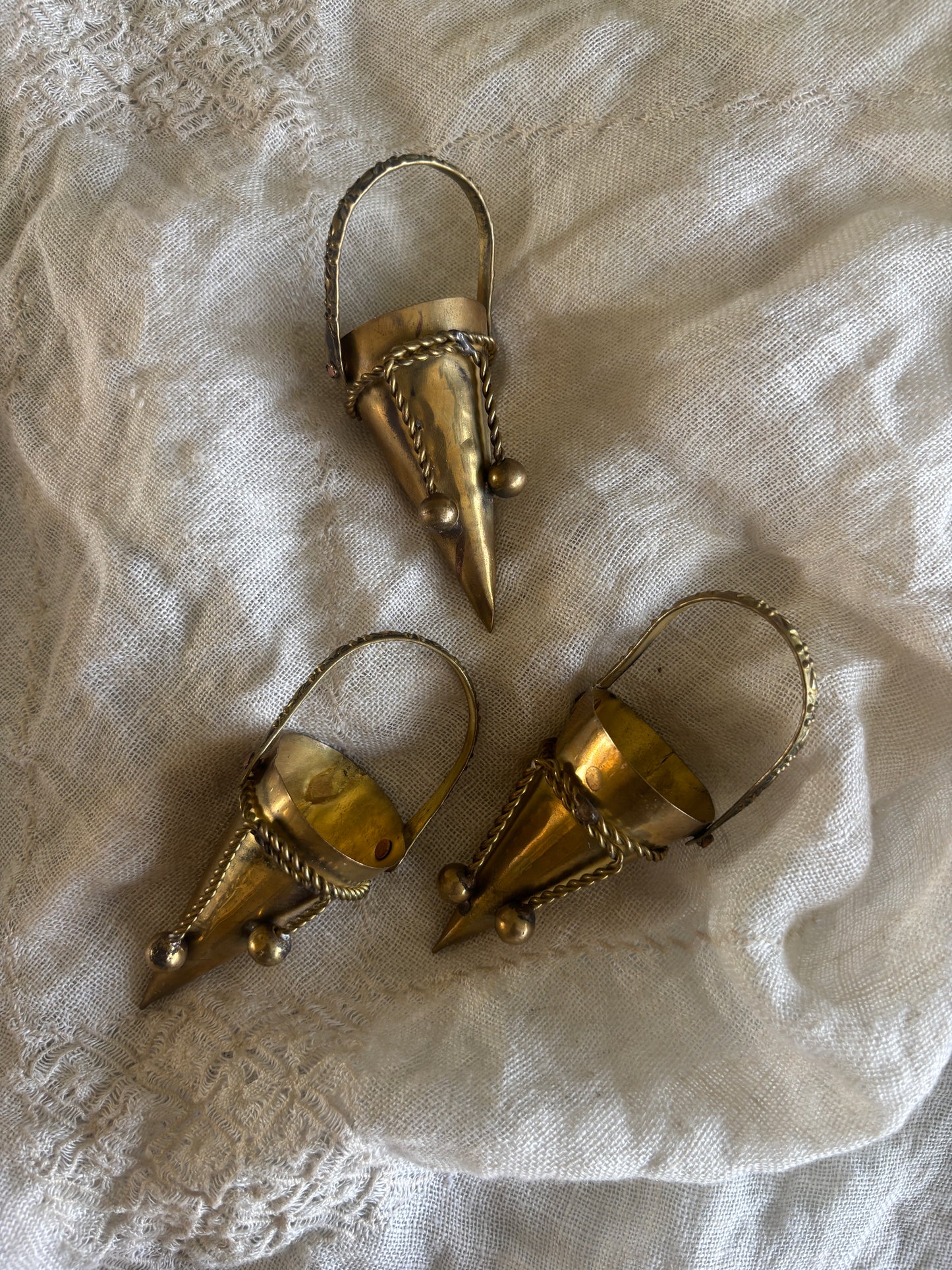 Små messing ophæng