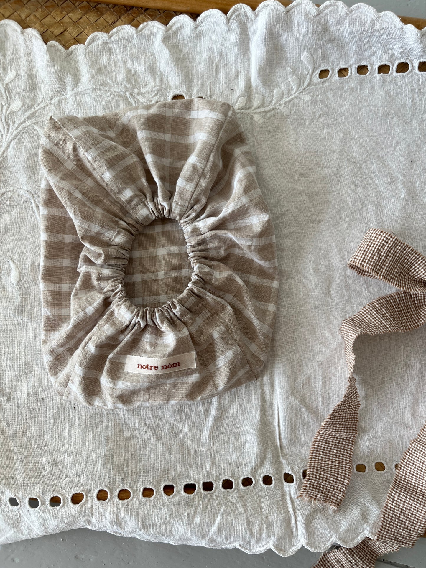 Vådserviet cover, beige