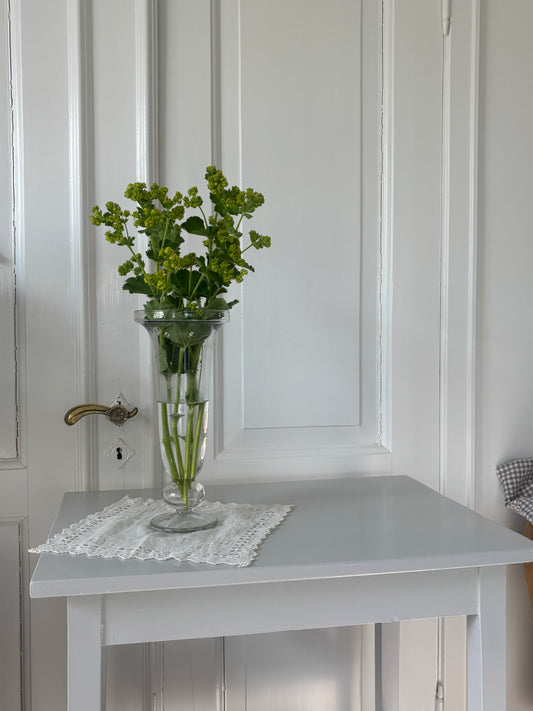 Vase i tyk glas