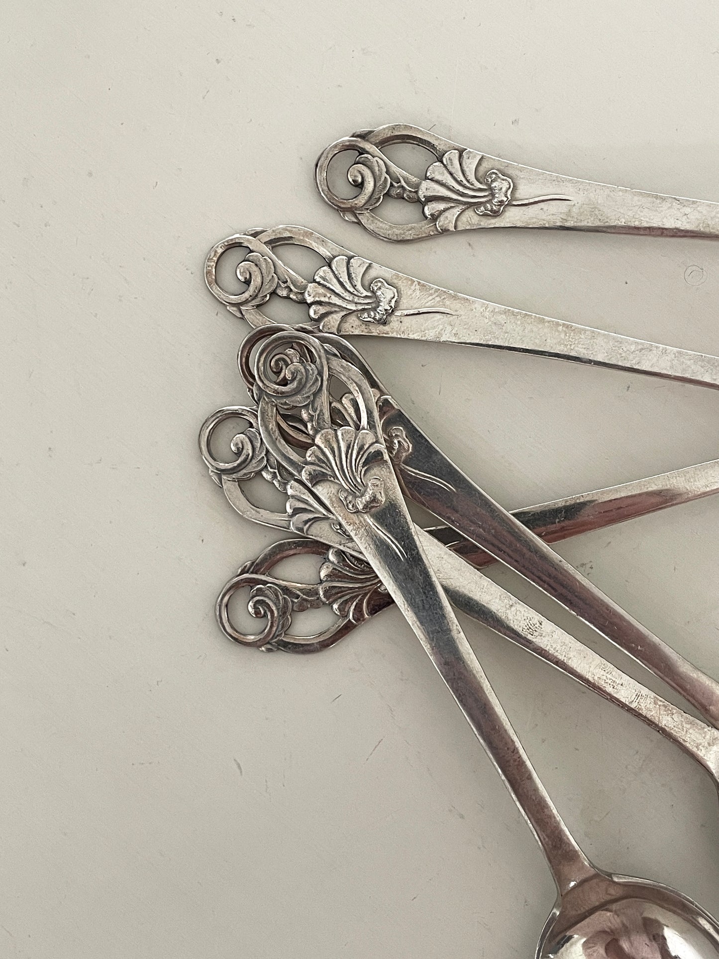 Beautiful sterling silver spoons