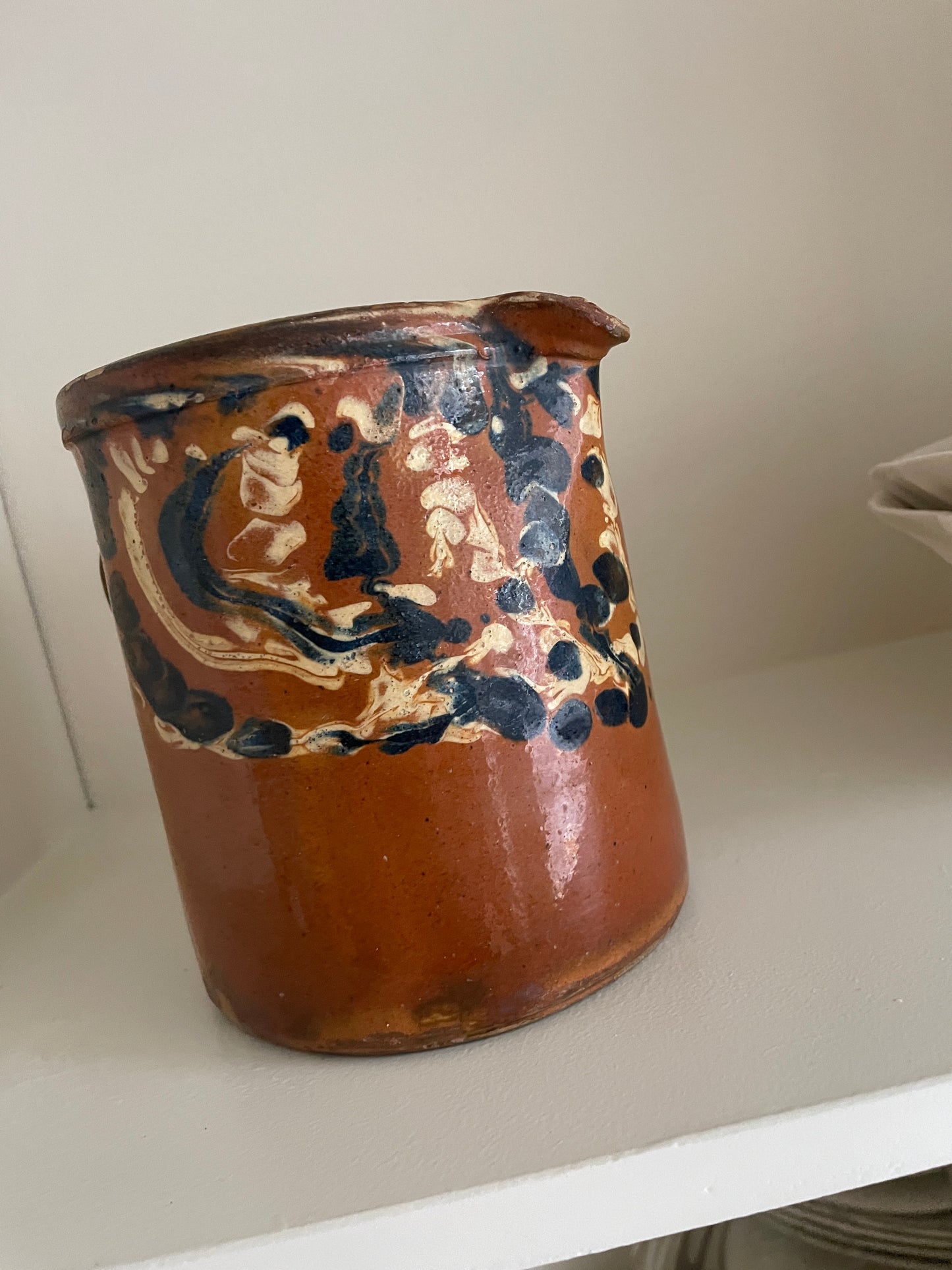 Gammel keramik kande