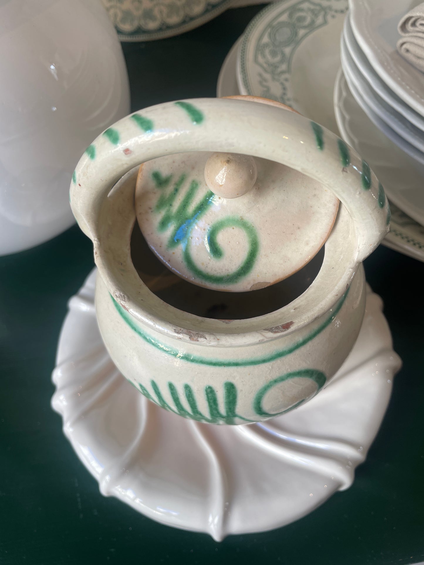 Lille barselskrukke i keramik