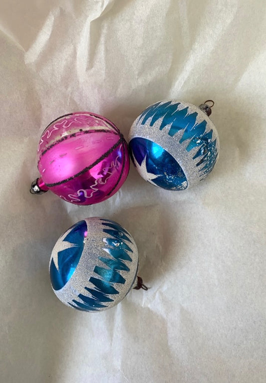 Beautiful old Christmas balls