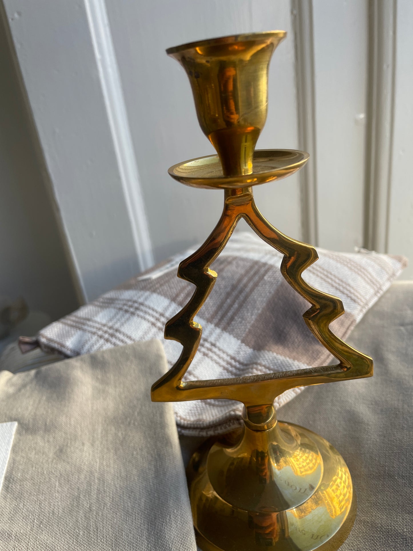 Juletræs lysestage til kronelys