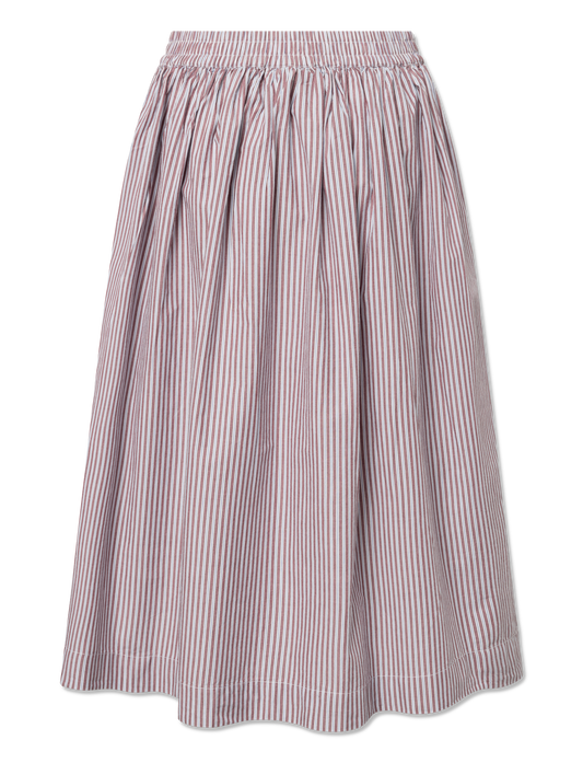 Olga skirt, Architect stripe