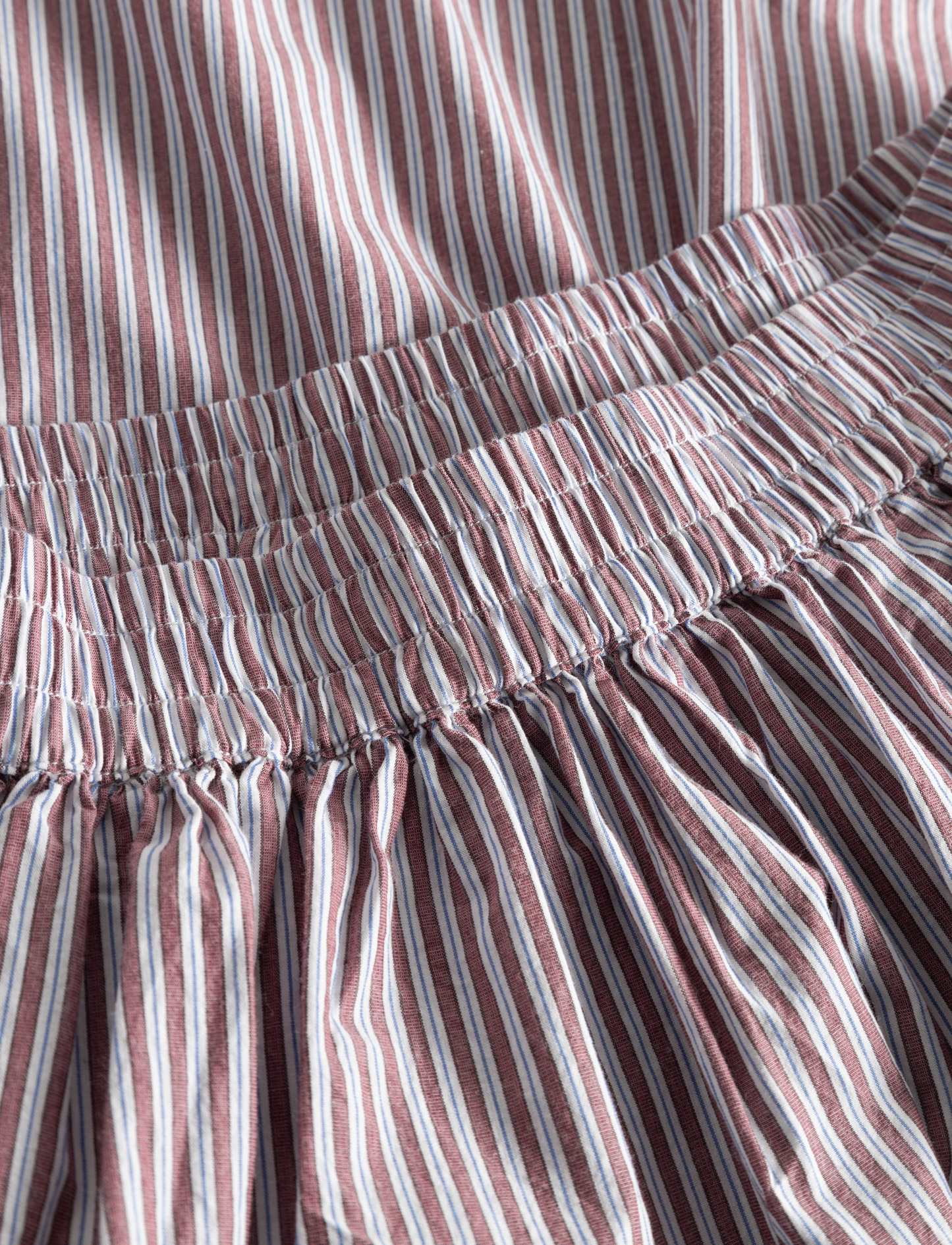 Olga skirt, Architect stripe