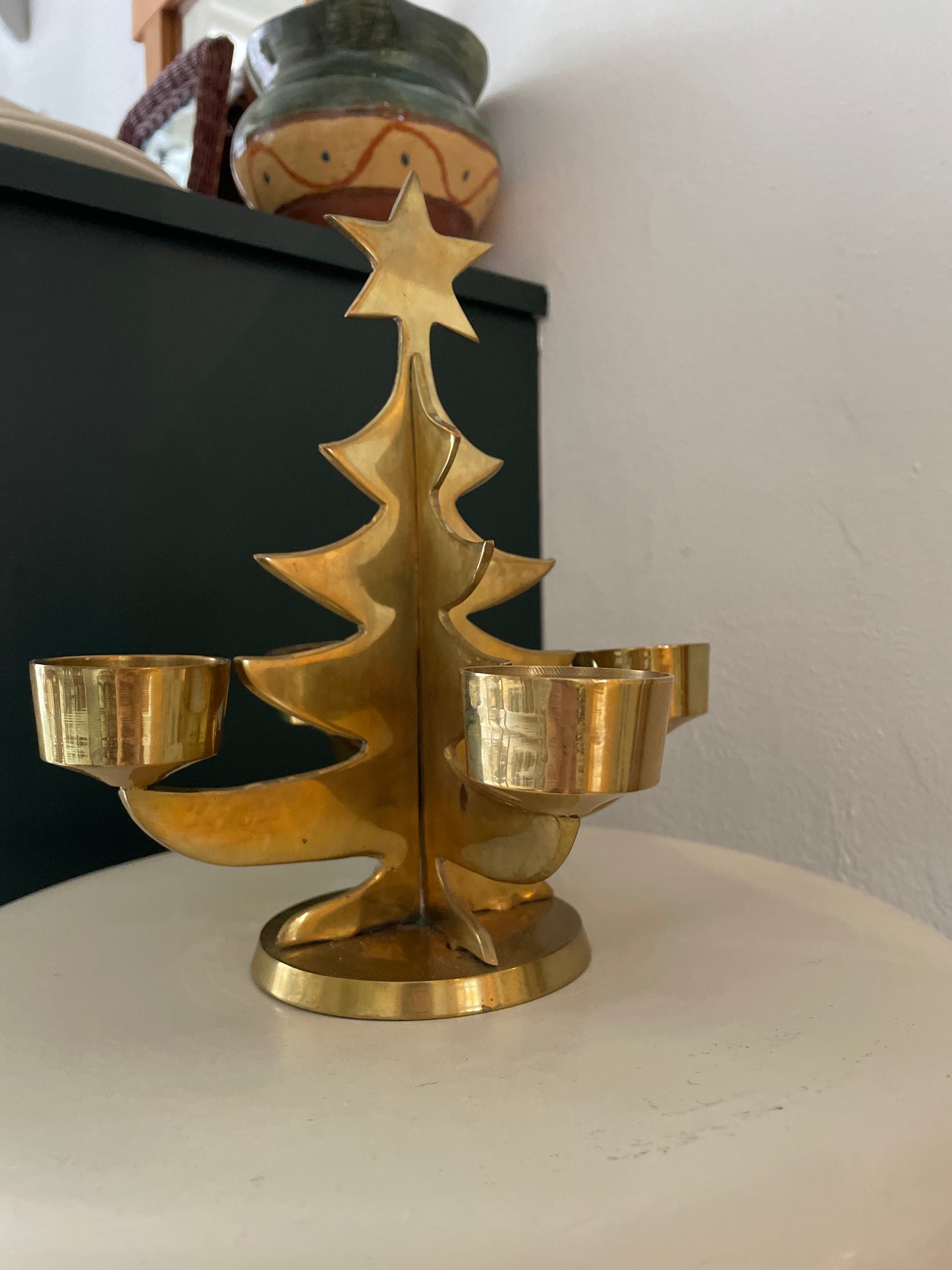 Beautiful brass candlestick