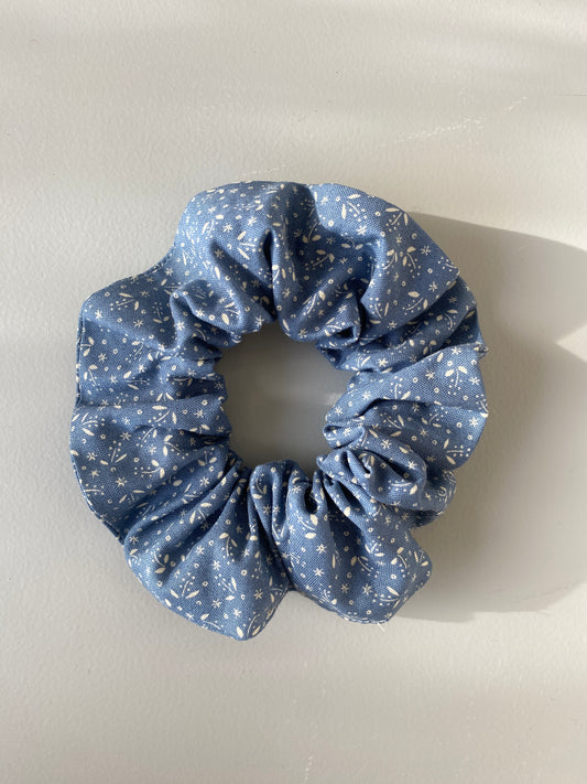 Scrunchie handmade dusty blue