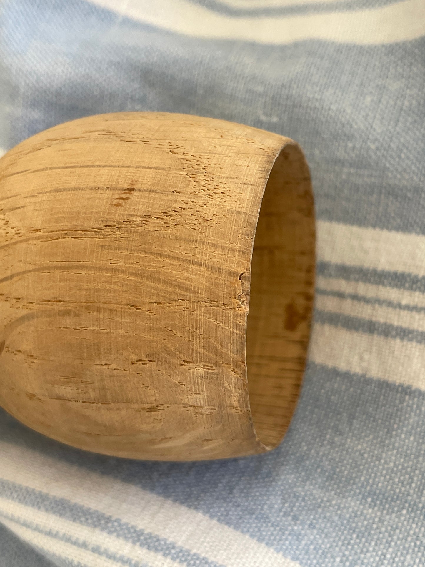 Wooden egg cups