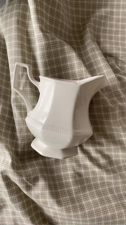 Milk jug pearl pattern